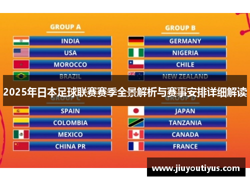 2025年日本足球联赛赛季全景解析与赛事安排详细解读